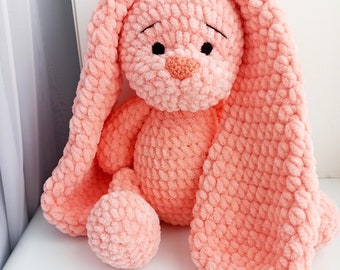 Personalized stuffed bunny toys, Bunny plushie, Custom plush