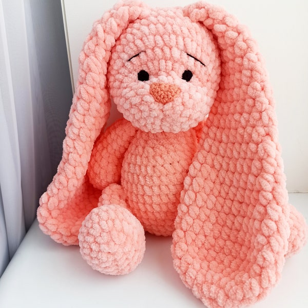 Personalized stuffed bunny toys, Bunny plushie, Custom plush