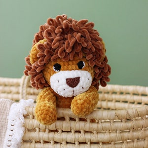 Personalized stuffed lion, Leo baby, Baby lion stuffed toy