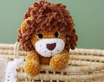 Personalized stuffed lion, Leo baby, Baby lion stuffed toy