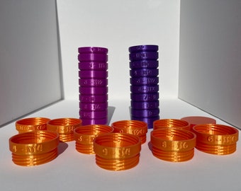 Strass-sorteerder SS4-SS20 | 10-delige sorteerset | Knutselorganisatie | Nagelkunstbenodigdheden