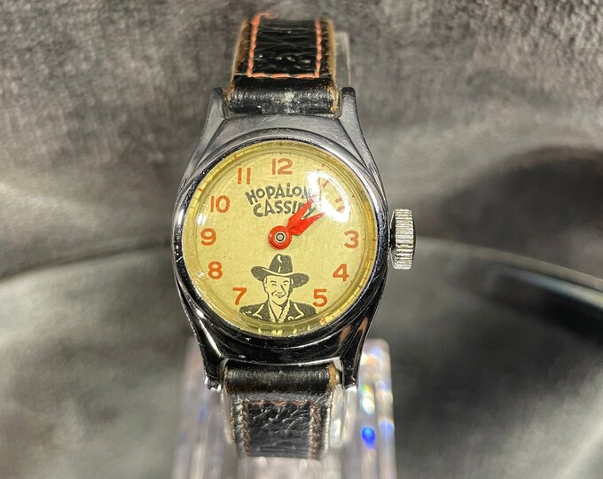 Timex Hopalong Cassidy Wristwatch. Circa 1950s. Etsy UK