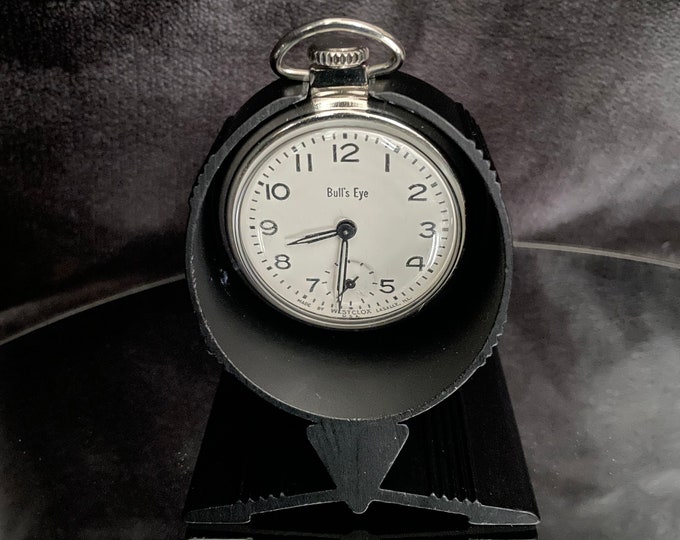 Vintage Westclox Pocket Ben windup pocket watch. Circa 1973. Serviced and Restored.
