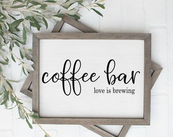 Love Is Brewing Svg Etsy