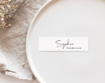 personalised calligraphy cards white wedding place cards white wedding d\u00e9cor,modern wedding d\u00e9cor Minimalist matte place name cards