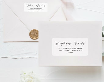 Guest Address Labels - Etsy