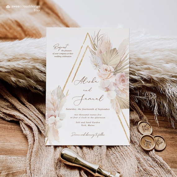 Hochzeitseinladung Im Reisepassstil Für Eine Hochzeit Im Ausland