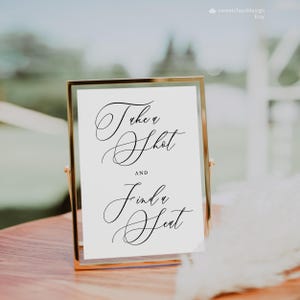 Panneau Prenez une photo et trouvez votre siège Panneau Prenez une photo et trouvez votre panneau Panneau de table personnalisé Panneau de table modifiable