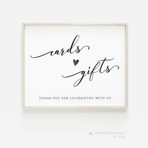 Tarjetas y regalos encantadores firman tarjetas y regalos imprimibles con forma de corazón firman tarjetas y regalos minimalistas firman un baby shower moderno regalo de despedida de soltera