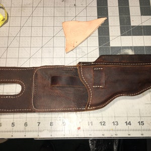 Mandalorian Inspired Leather Holster Pattern - Digital Download for Cosplay