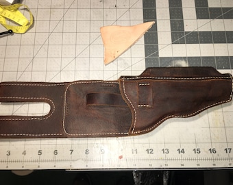 Mandalorian Inspired Leather Holster Pattern - Digital Download for Cosplay