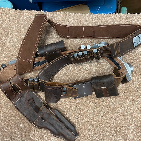 Mandalorian Inspired Belt & Bandolier Patterns/Templates with stl files