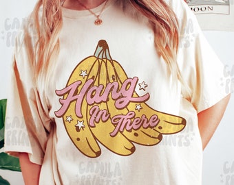 Tropical Sublimation Banana PNG Shirt Design