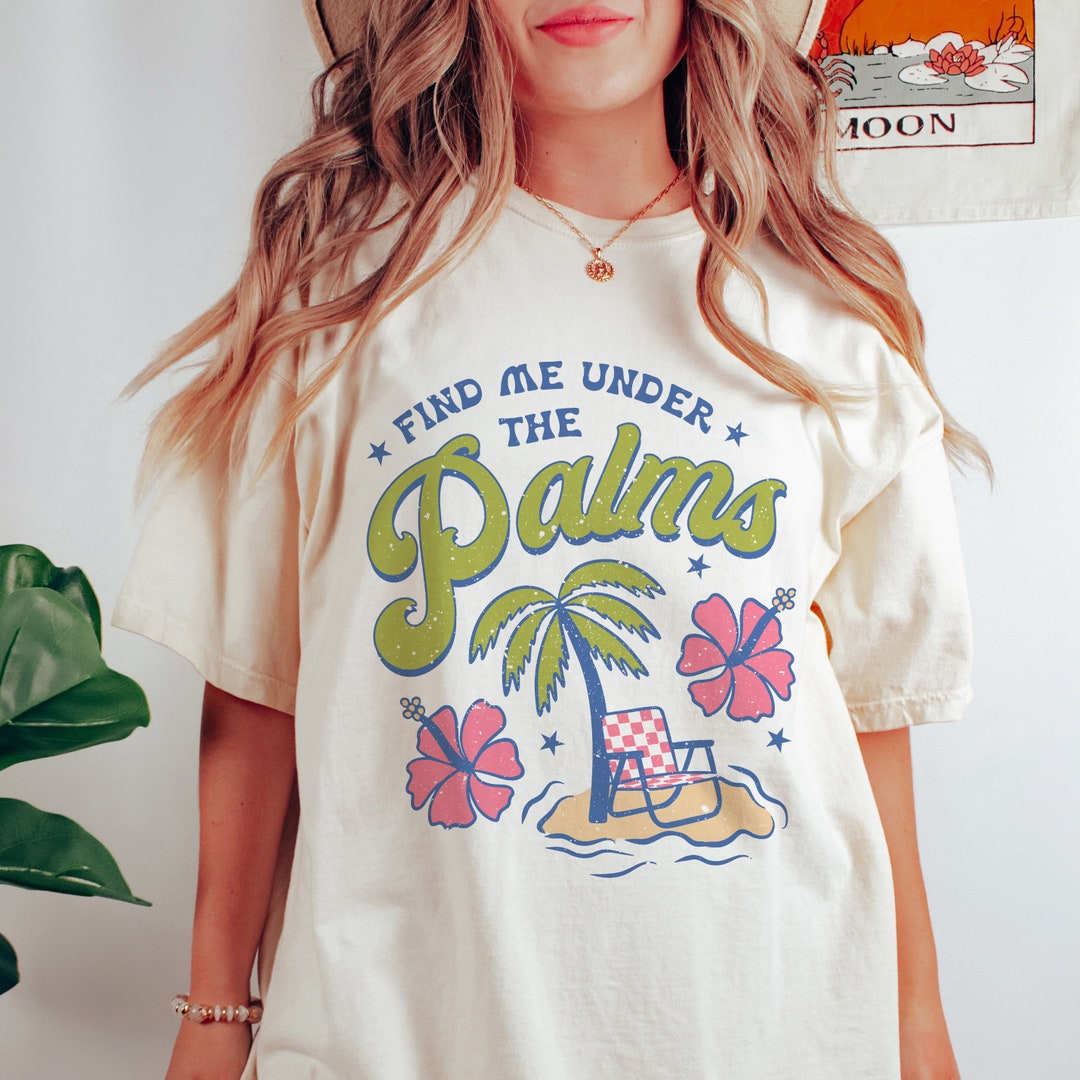 Summer PNG Vintage Palms Sublimation SVG Shirt Design - Etsy