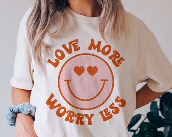 Groovy Valentines Png Sublimation Hippie Smile Shirt Design