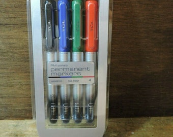 Just Stationary Pack Of 8 Coloured Permanent Markers 5635