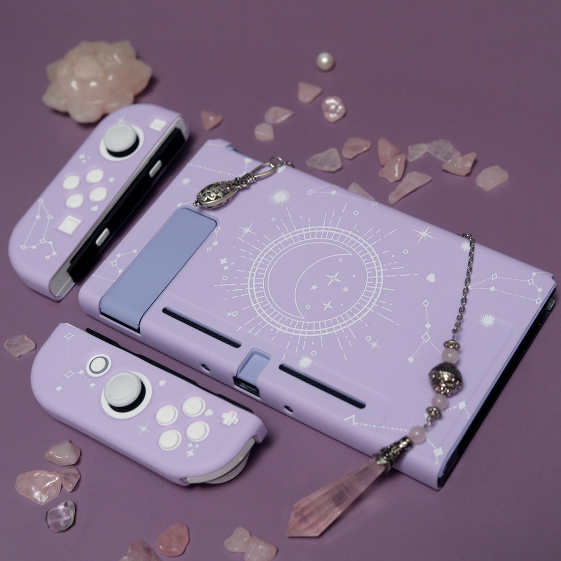Custom COSMIC MOON Nintendo Switch Case - Etsy