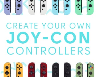 Create Your Own Custom Joy-Con Controllers, Nintendo Joy-cons