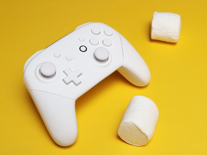 Custom Frost White Nintendo Switch Pro Controller image 2