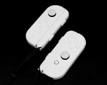 Custom Frost All White Nintendo Switch Joy-con Controllers - Etsy