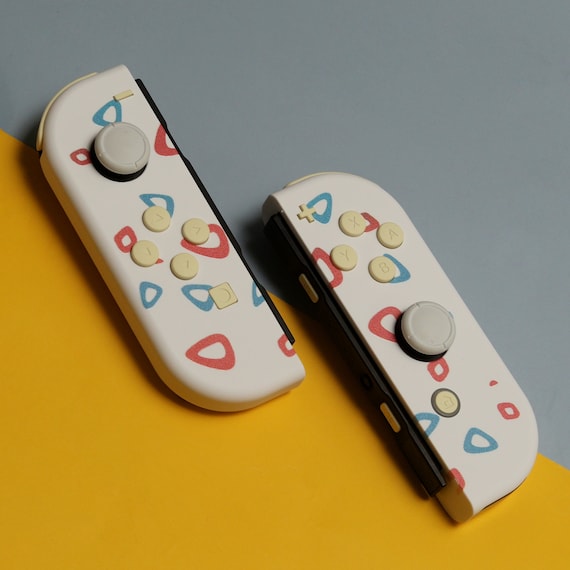 Custom Egg Shell Pattern Nintendo Switch Joy con Controllers