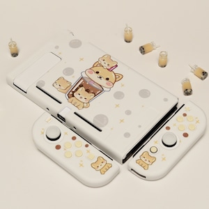 Nintendo Switch - shiba Amazon.com: GeekShare Cute Animal Theme Thumb Grip Caps