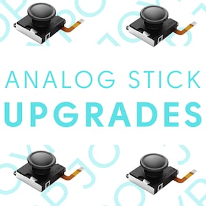 Analog Stick Upgrade - Custom Joy-Con Add-Ons - Analog Stick Upgrade, No Drift, Hall Sensor Analog Sticks