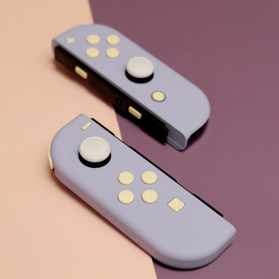 Buy Custom Lavender Cream Nintendo Switch Joy-con Controllers