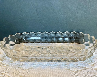 Fostoria American Clear Pickle Dish