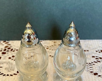 Imperial Glass Candlewick Salt and Pepper Shakers #109