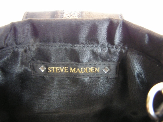 Steve Madden Satin Evening Purse Mini Handbag - image 3
