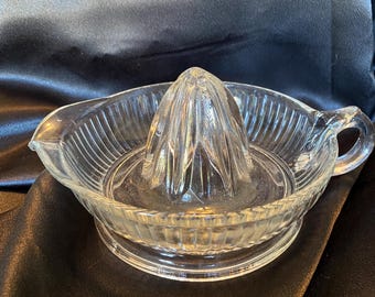 Anchor Hocking Glass Citrus Juicer Bowl