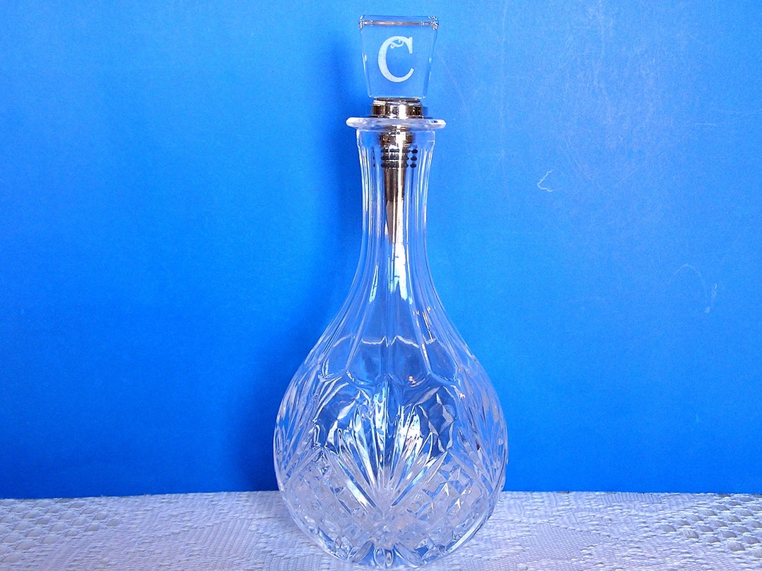 Godinger Crystal Shannon Dublin Wine Decanter With Kirkland 'C' Stopper Etsy