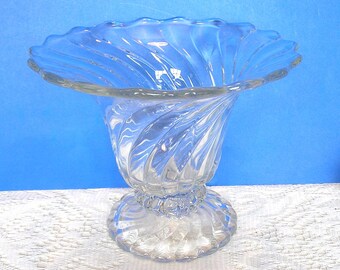 Fostoria Colony Flared Swirl Vase