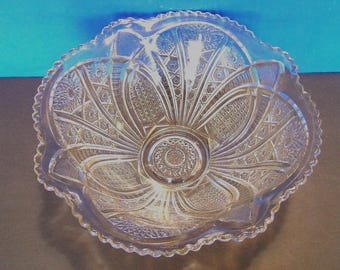 McKee Concord Clear 11 3/4" Punch or Fruit Bowl