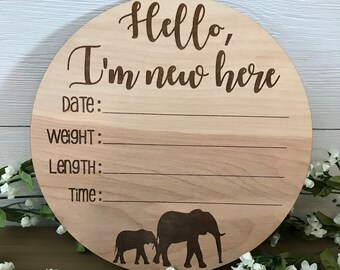 Birth Stats Announcement Sign. Hospital Baby Announcement Sign. Baby Stats Sign. Newborn Stats Sign. Baby Shower Gift. Newborn Photo.