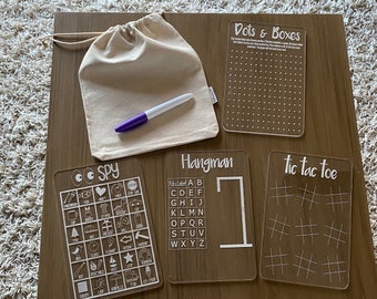 Dot Boxes and Tic-Tac_Toe: Paper & Pencil Games for Kid's 7-12