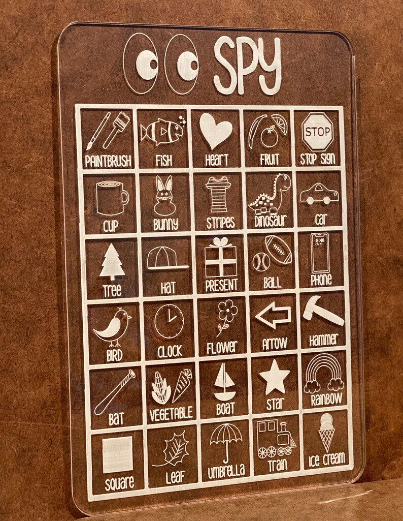 Dry Erase Game Boards. Tic Tac Toe. Dots and Boxes. I Spy. Etsy