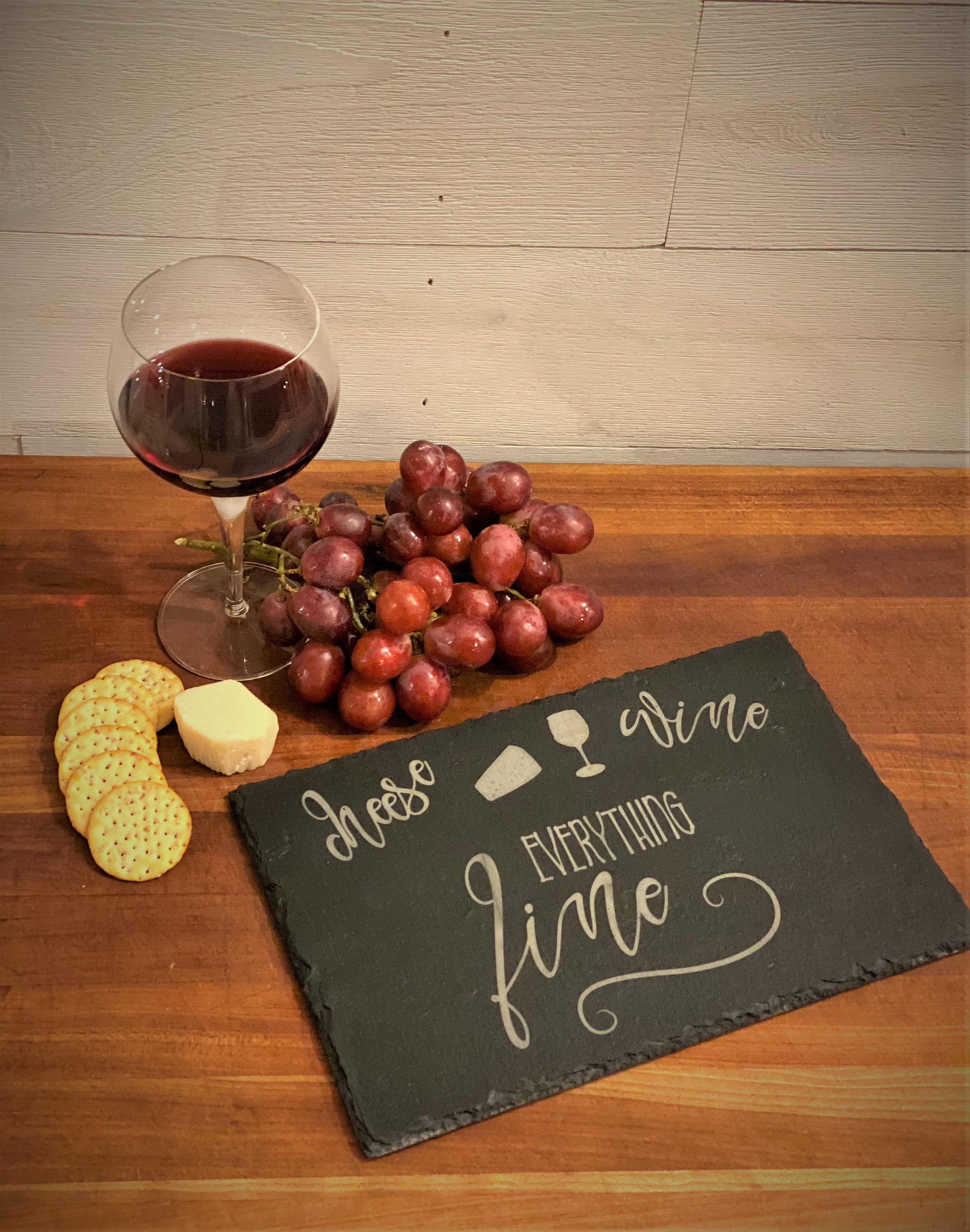 Slate Serving Tray. Engraved Serving Tray. Slate Cheese Board. Etsy