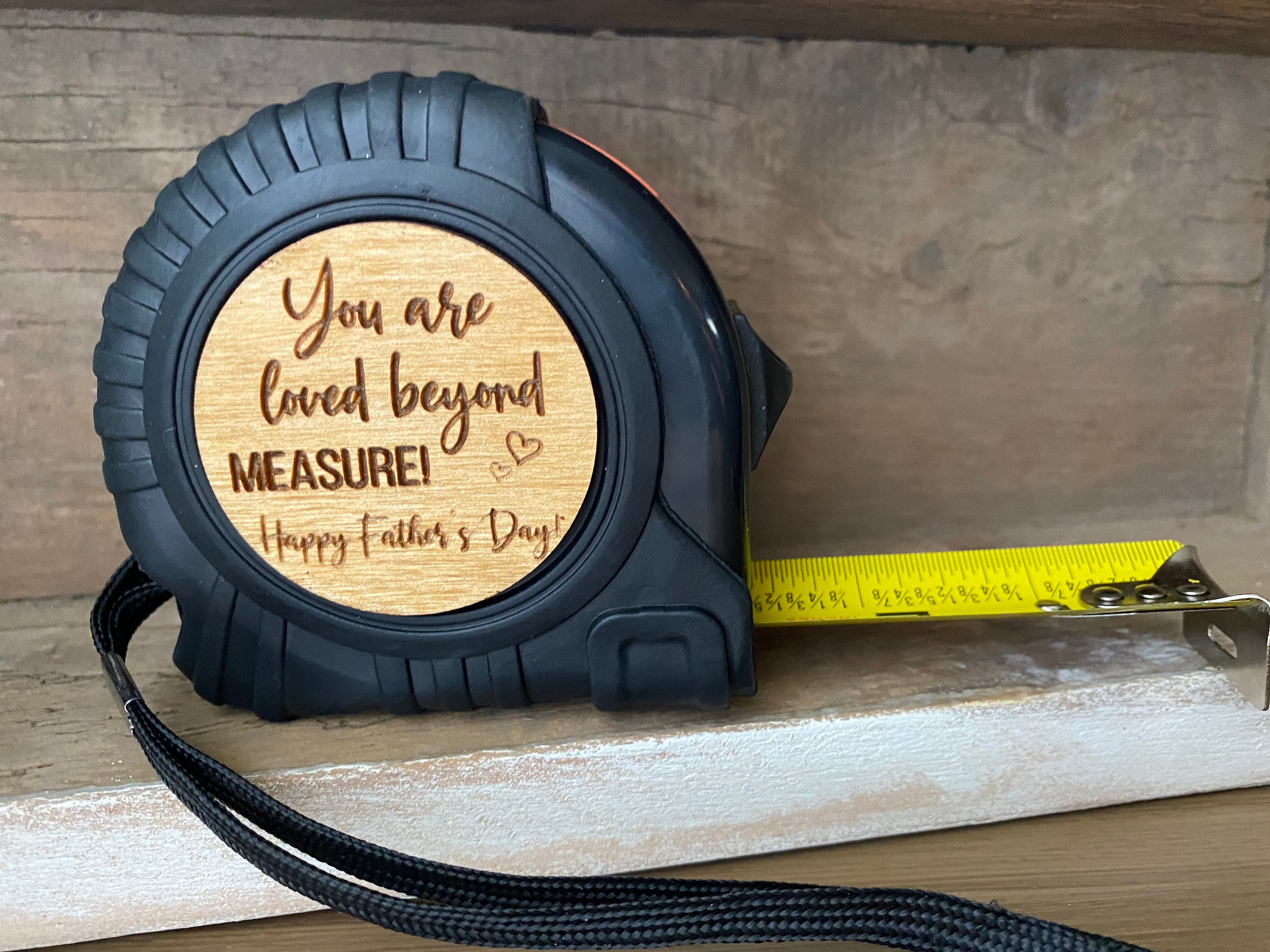 Tape Measure Gift. Engraved Tape Measure. Father's Day Etsy