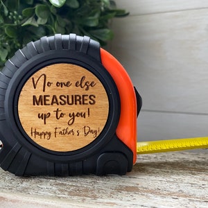 Tape Measure Gift. Engraved Tape Measure. Father's Day Gift. Dad Gifts. Guy Birthday Gifts. Unique Gifts. Men Christmas Gift. Easy Gifts.