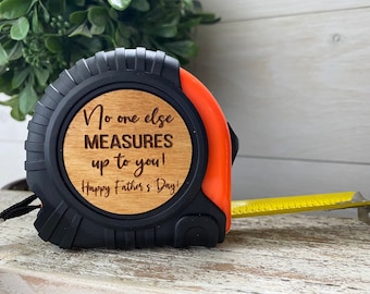 Tape Measure Gift. Engraved Tape Measure. Father's Day Gift. Dad Gifts. Guy Birthday Gifts. Unique Gifts. Men Christmas Gift. Easy Gifts.