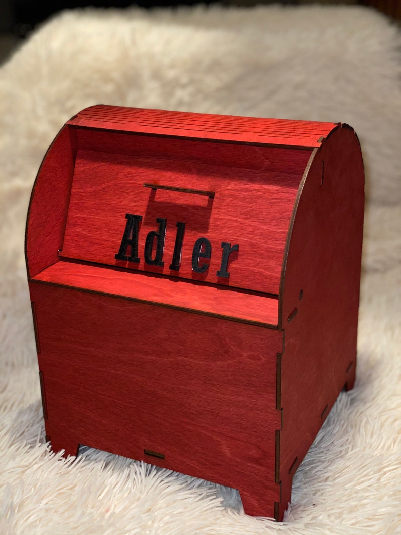 Valentine's Day Box. Wooden Valentine Box. Valentine Etsy