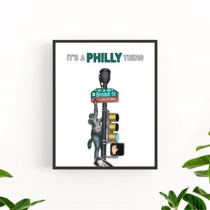 It’s A Philly Thing Philadelphia Eagles Art, Philly Sports Wall Art, Eagles Fan Art, Grease the Poles, Storm Broad, Digital Download
