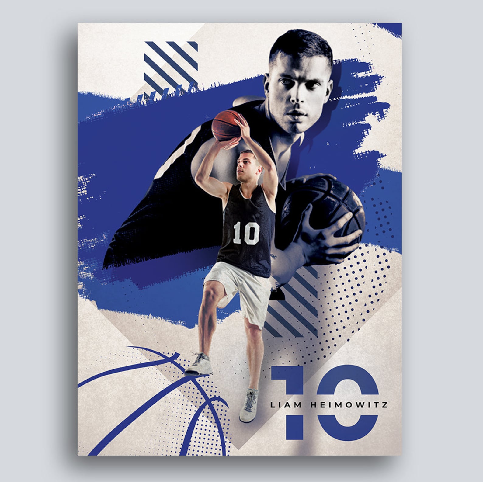 Custom Poster Sports Poster Collage for any athlete or Etsy