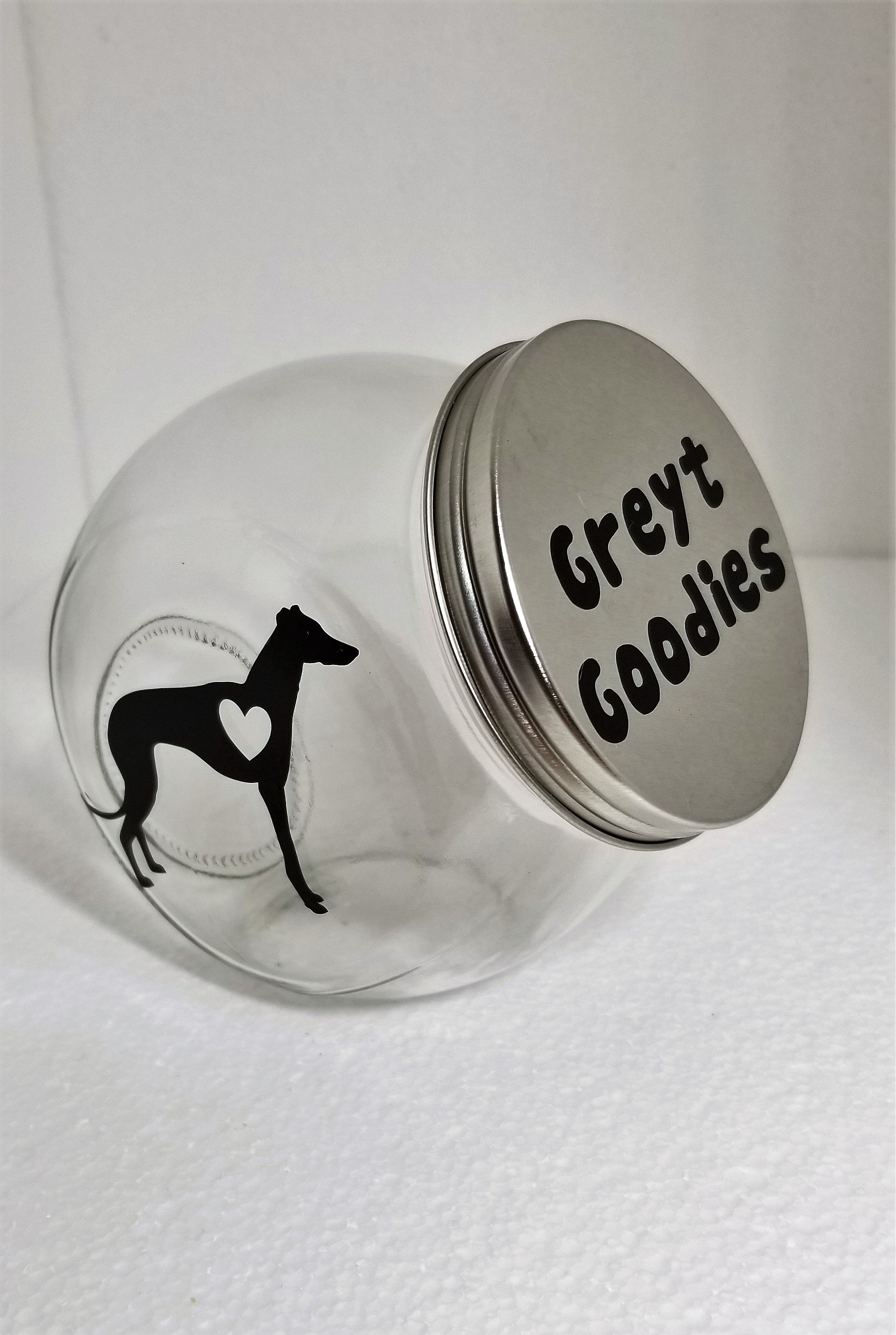 greyhound cookie jar