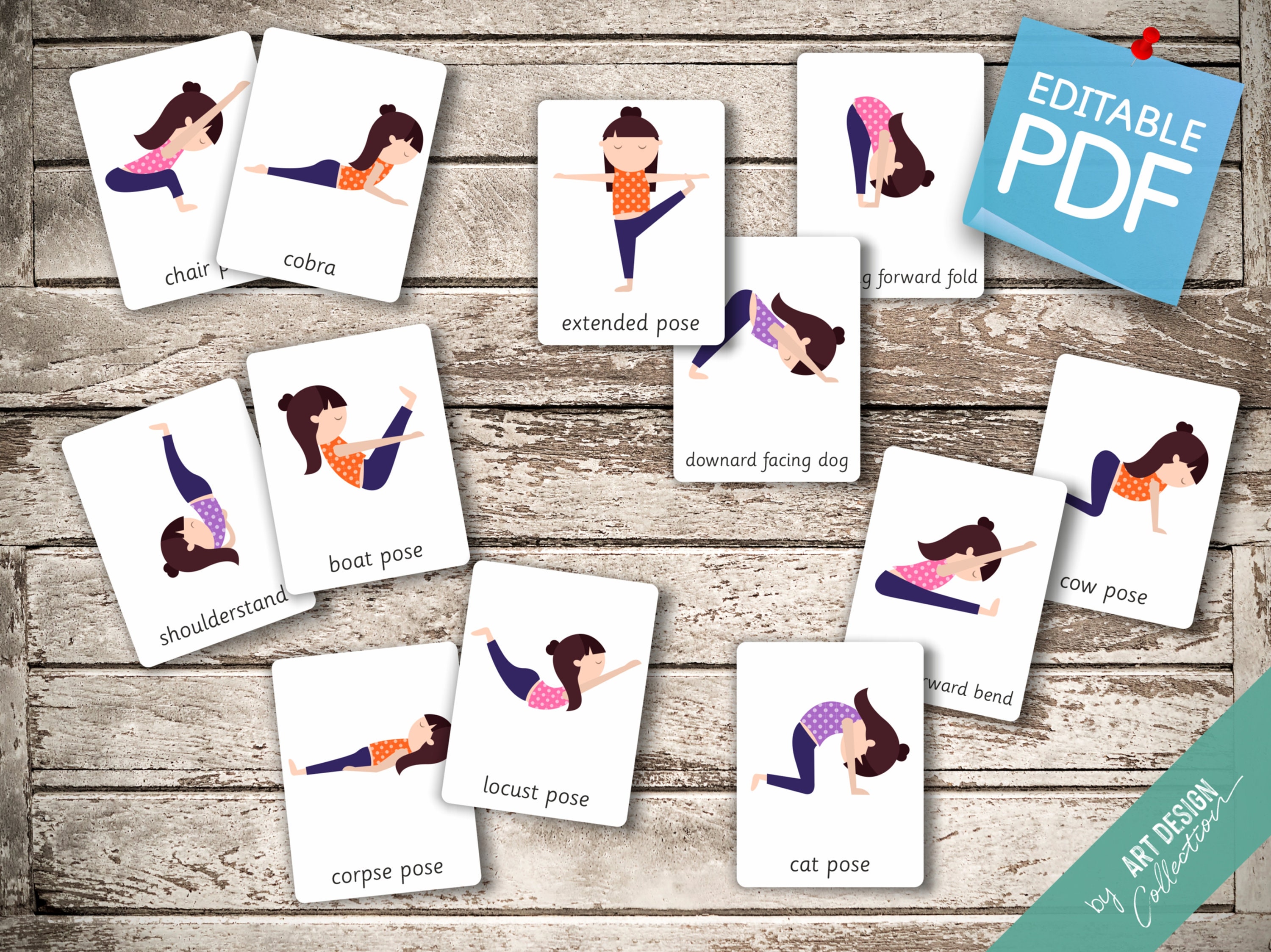 Yoga Flash Cards  Your one-stop baby shop