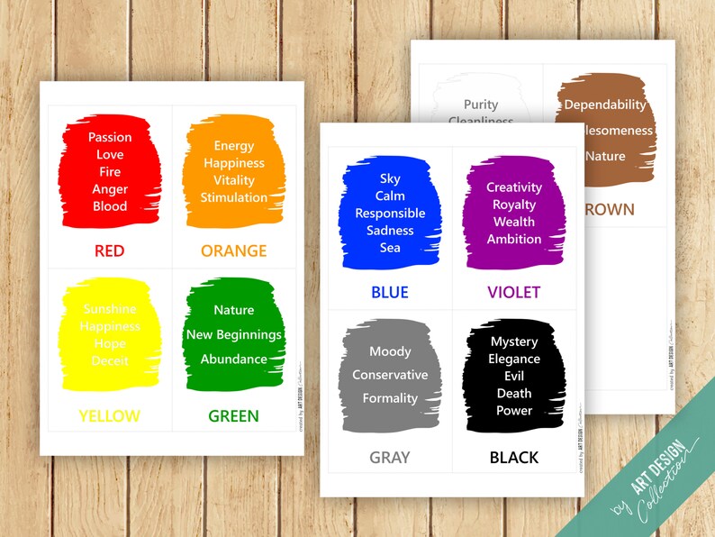 COLOR Theory Busy Book Printable Preschool Activity Homeschool ...
