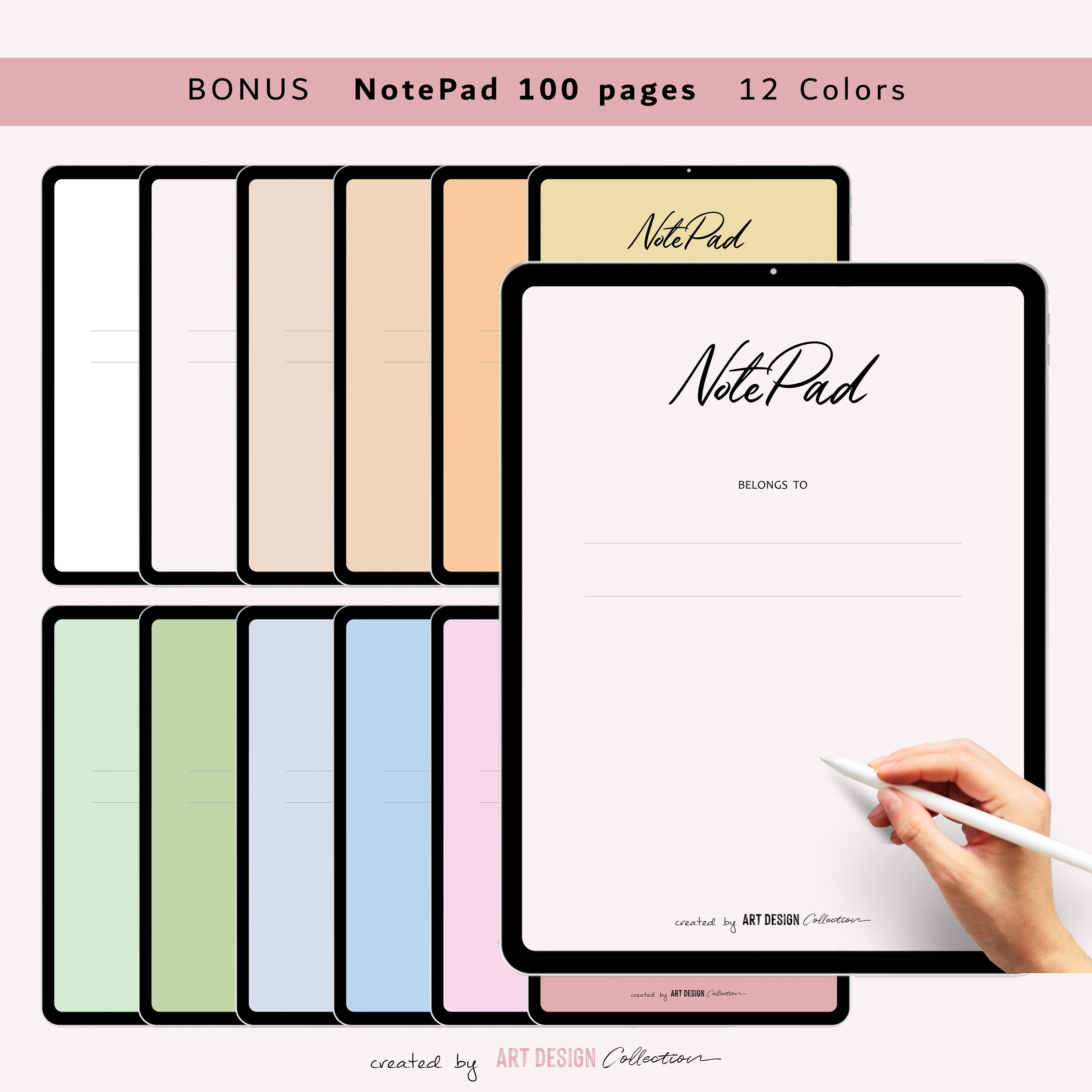 Daily BUDGET Planner, Goodnotes Digital Planner Digital Finance Planner ...