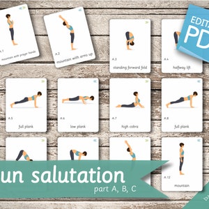 Sun Salutation Card 